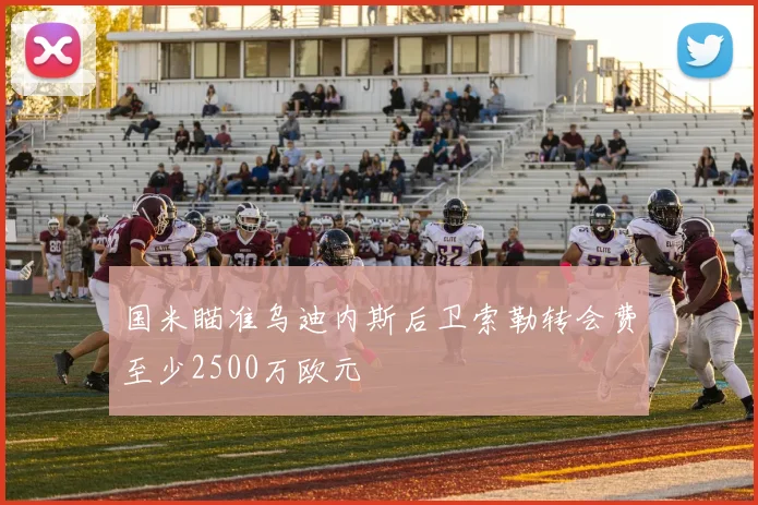 国米瞄准乌迪内斯后卫索勒转会费至少2500万欧元